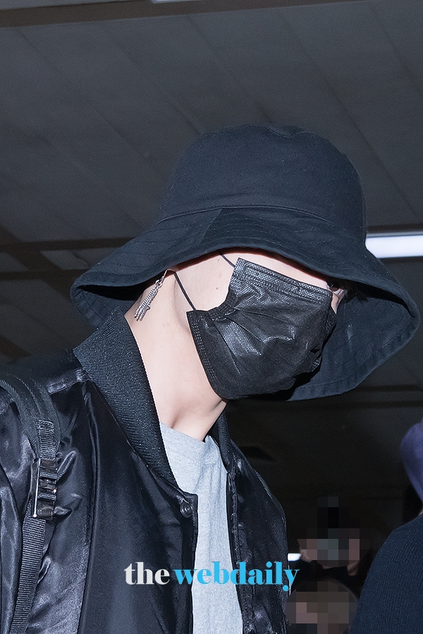 방탄소년단(BTS) 정국, 김포국제공항 입국 현장