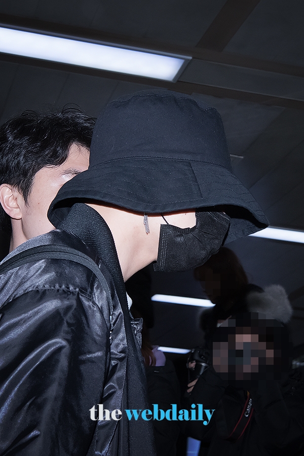 방탄소년단(BTS) 정국, 김포국제공항 입국 현장