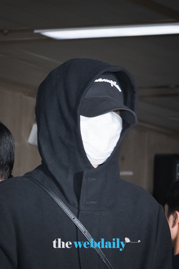 방탄소년단(BTS) 슈가, 김포국제공항 입국 현장