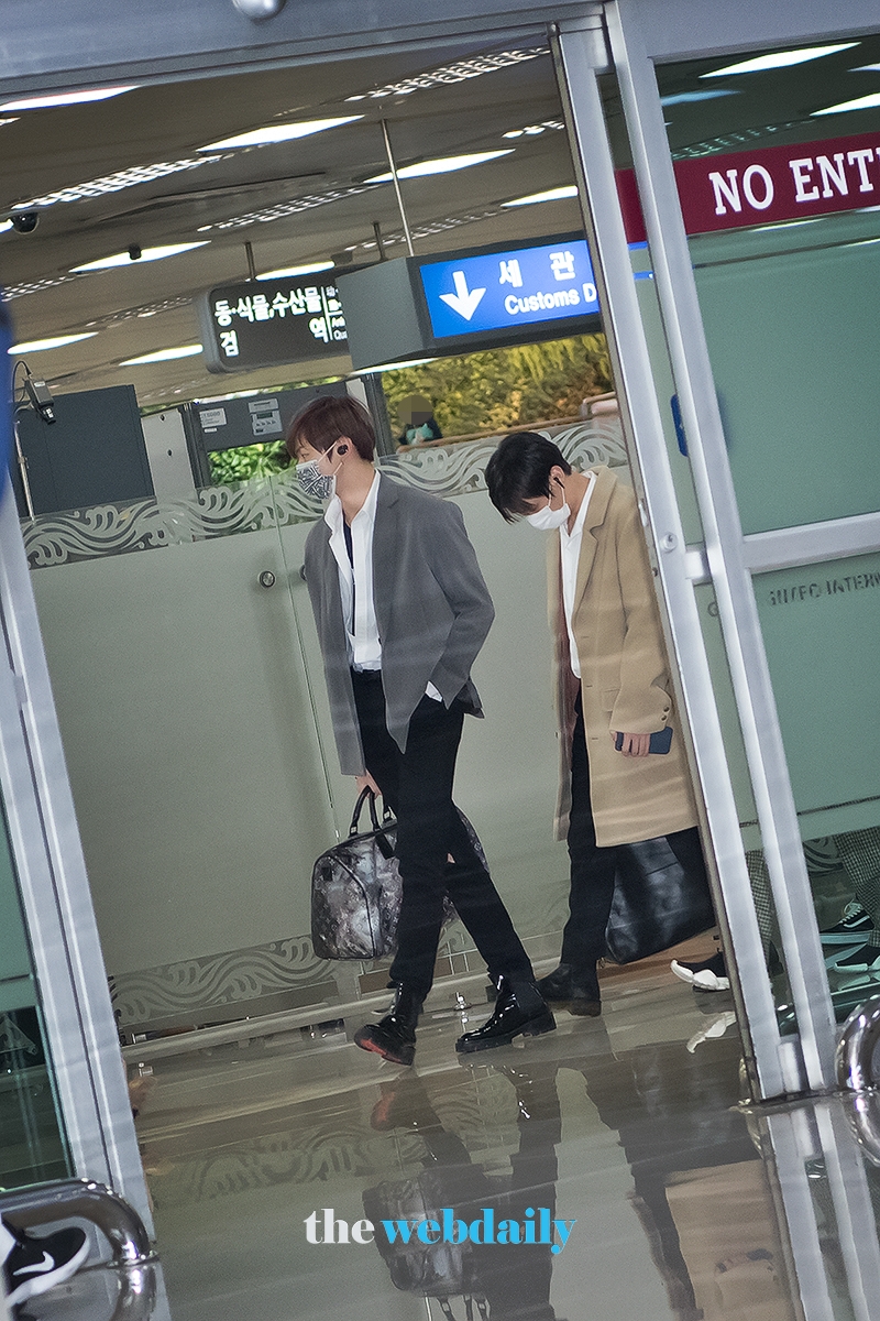 Wanna One (워너원) 강다니엘, 김포국제공항 입국 현장