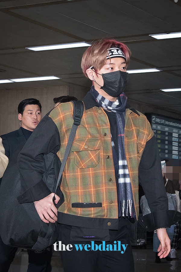 Wanna One (워너원) 박지훈, 김포국제공항 입국 현장