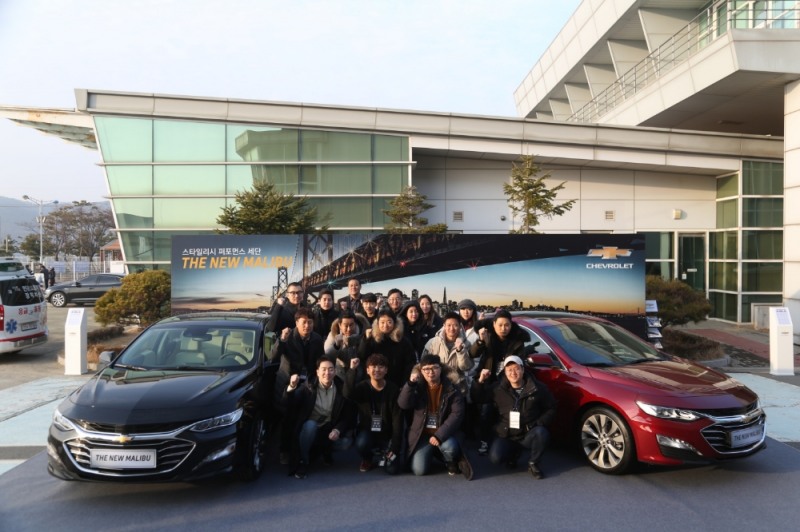 쉐보레 더 뉴 말리부 익스피리언스 데이 모습.(사진=한국지엠)