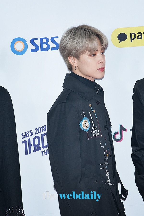 방탄소년단(BTS) 지민, '2018 sbs 가요대전' 포토월 행사 현장