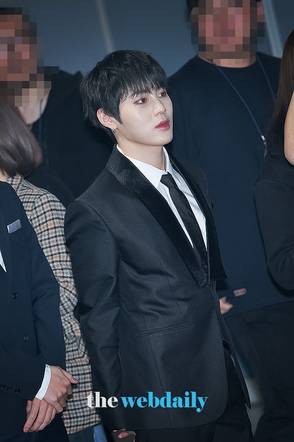 워너원(WannaOne) 하성운, '2018 sbs 가요대전' 포토월 행사 현장