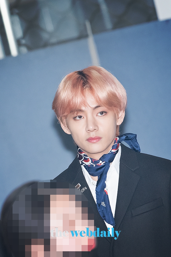 방탄소년단(BTS) 뷔, '2018 sbs 가요대전' 포토월 행사 현장