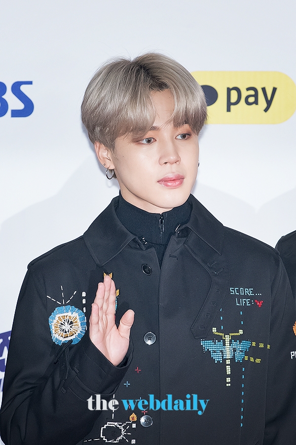 방탄소년단(BTS) 지민, '2018 sbs 가요대전' 포토월 행사 현장