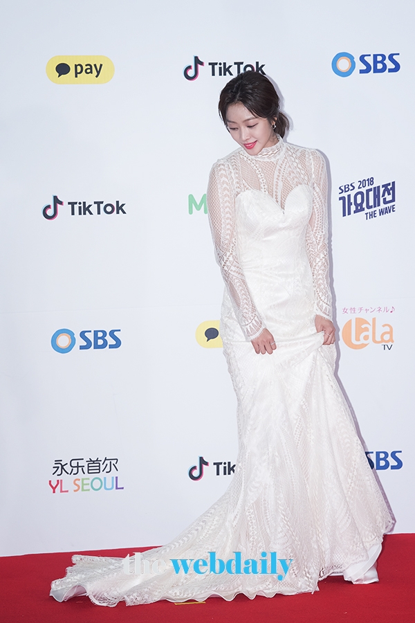 조보아, '2018 sbs 가요대전' 포토월 행사 현장