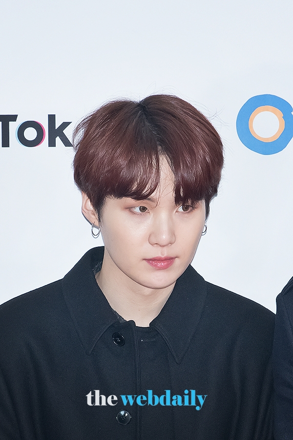 방탄소년단(BTS) 슈가, '2018 sbs 가요대전' 포토월 행사 현장