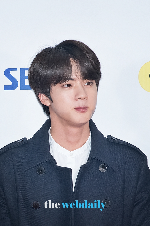 방탄소년단(BTS) 진, '2018 sbs 가요대전' 포토월 행사 현장