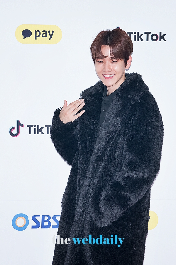 엑소(EXO) 백현, '2018 sbs 가요대전' 포토월 행사 현장