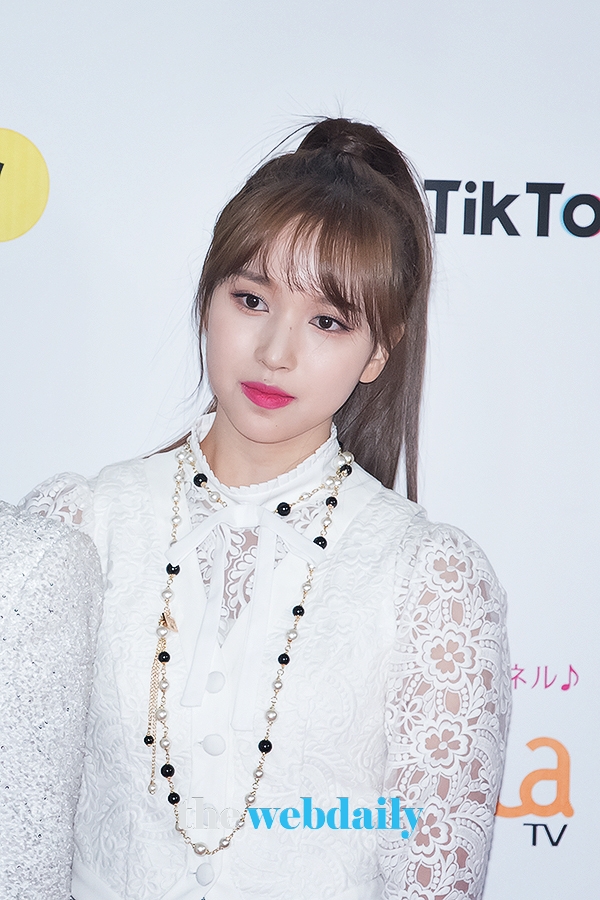 TWICE(트와이스) 미나, '2018 sbs 가요대전' 포토월 행사 현장