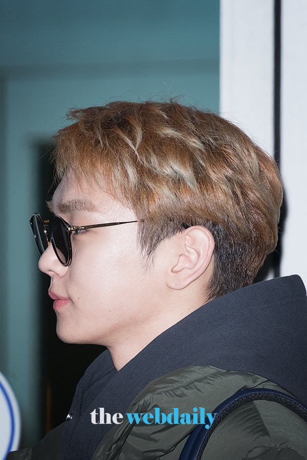 샤이니 키, 인천국제공항 출국 현장