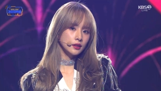 사진= 가요대축제 우주소녀 방송화면