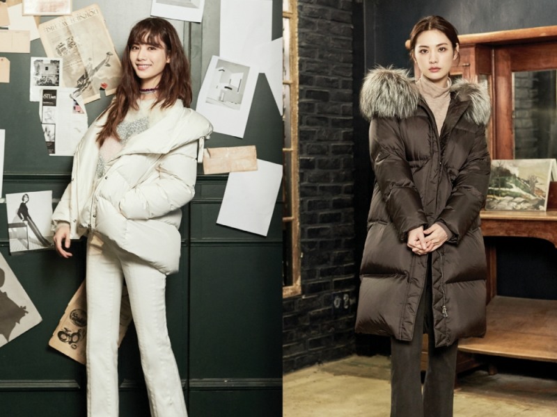 신원, 나나 화보 통해 겨울 아우터 연출법 소개