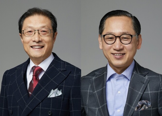 이랜드 (좌)김일규 부회장 (우)최종양 부회장