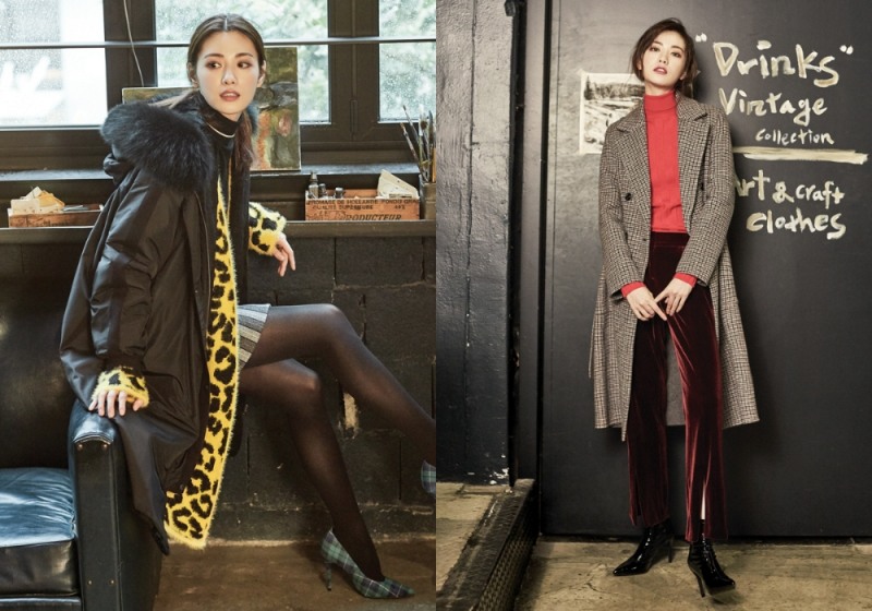 신원, 나나 화보 통해 뉴트로 스타일링 방법 소개