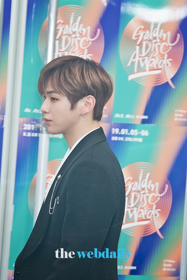 워너원(WannaOne) 강다니엘, 2019 골든디스크 어워즈 (음반부분) 레드카펫 행사
