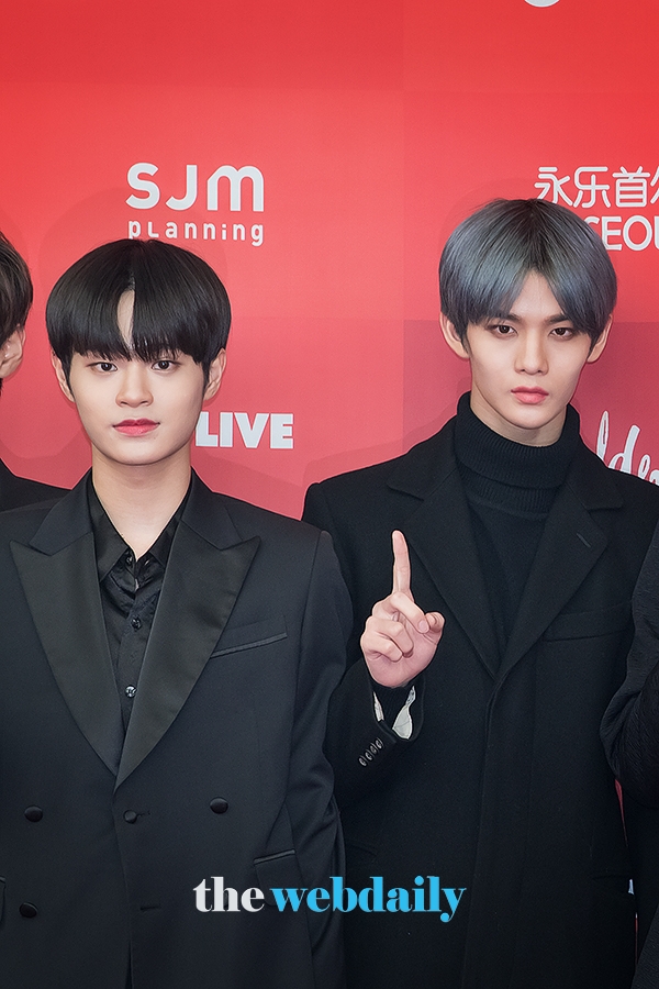 워너원(WannaOne) 이대휘-배진영, 2019 골든디스크 어워즈 (음반부분) 레드카펫 행사