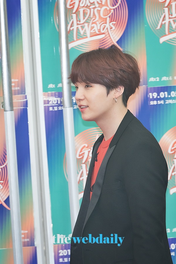 방탄소년단(BTS) 슈가, 2019 골든디스크 어워즈 (음반부분) 레드카펫 행사