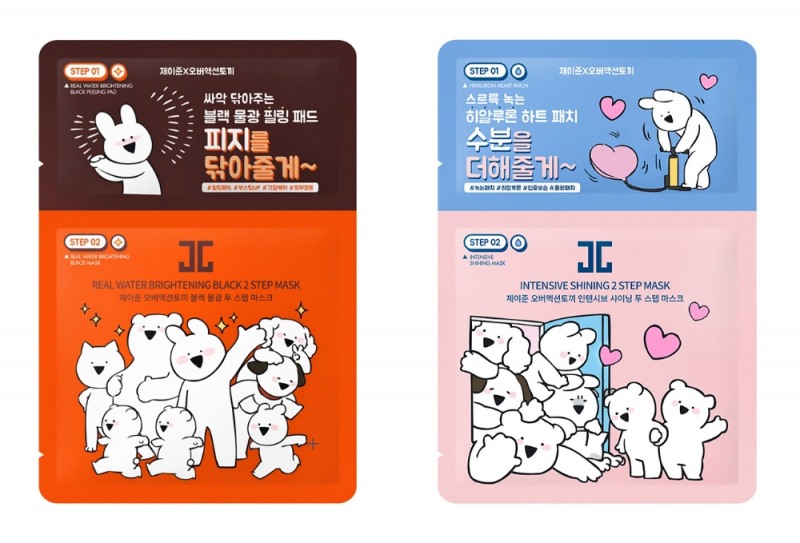 제이준코스메틱, 캐릭터 콜라보레이션 마스크팩 6종 한·중 출시