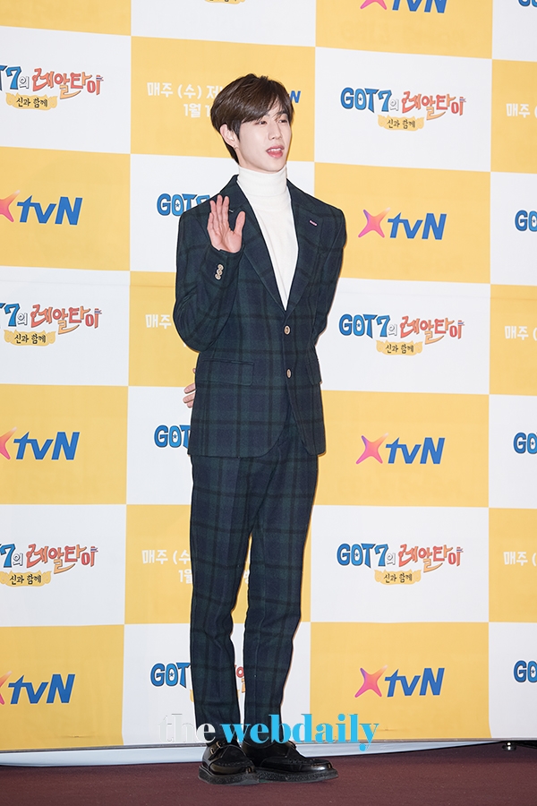 갓세븐(GOT7) 마크, XtvN 'GOT7의 레알타이' 제작발표회 현장