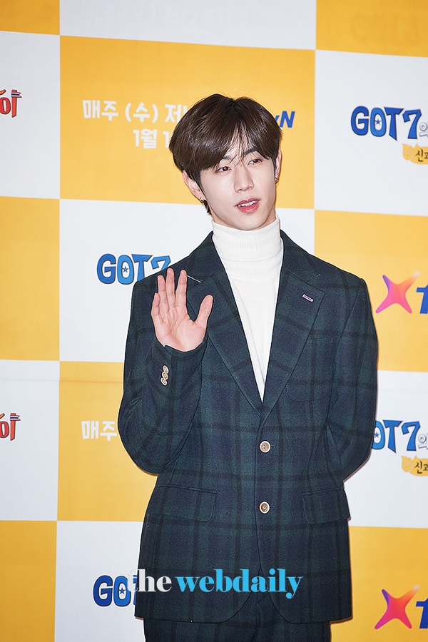 갓세븐(GOT7) 마크, XtvN 'GOT7의 레알타이' 제작발표회 현장