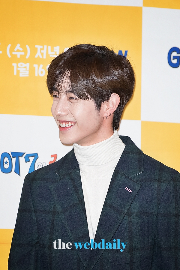갓세븐(GOT7) 마크, XtvN 'GOT7의 레알타이' 제작발표회 현장