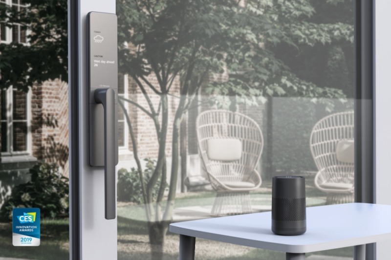 LG하우시스, IoT 창호 핸들 ‘CES 혁신상’ 수상