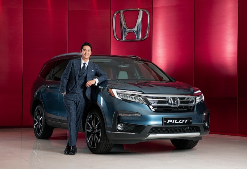 뉴 파일럿 홍보대사 배우 신현준.(사진=혼다코리아)