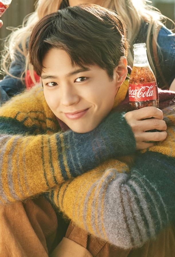 코카콜라 모델 박보검 이미지. (사진=코카콜라)