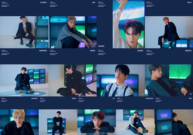 세븐틴, 첫 번째 오피셜 포토 공개