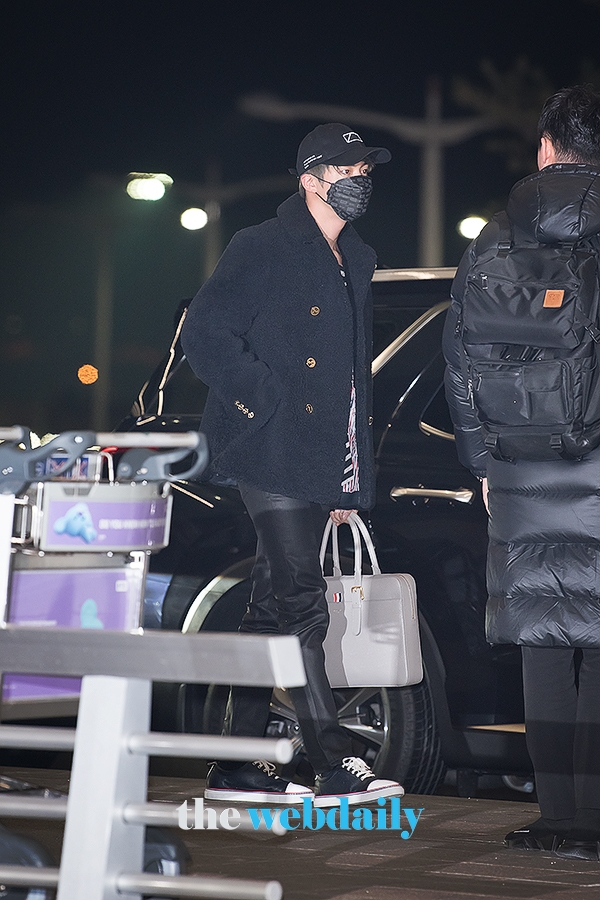 방탄소년단(BTS) 진, 인천국제공항 출국 현장