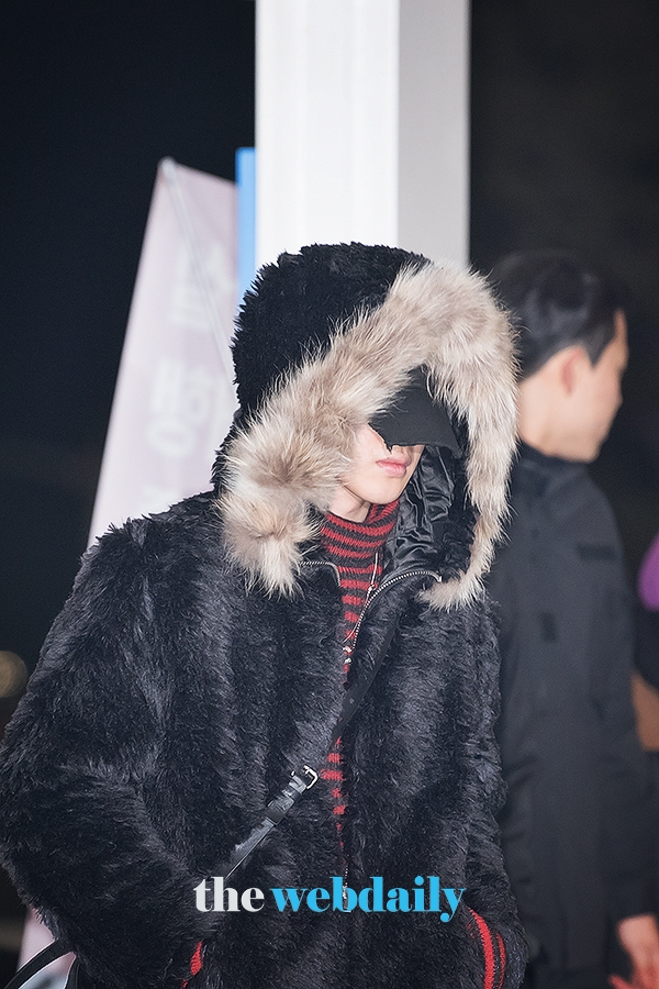 방탄소년단(BTS) 지민, 인천국제공항 출국 현장