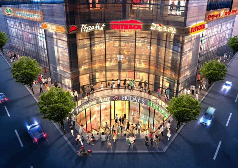 로얄팰리스 테크노미사 1차 투시도.(사진=다인건설)