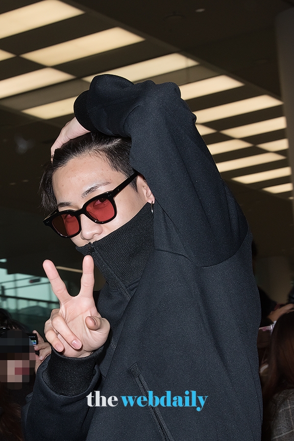 갓세븐(GOT7) 뱀뱀, 인천국제공항 입국 현장