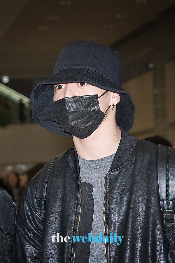 방탄소년단(BTS) 정국, 인천국제공항 입국 현장