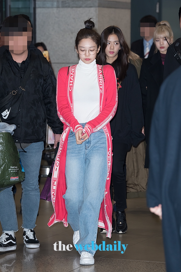 BLACKPINK(블랙핑크) 제니-지수, 인천국제공항 입국 현장