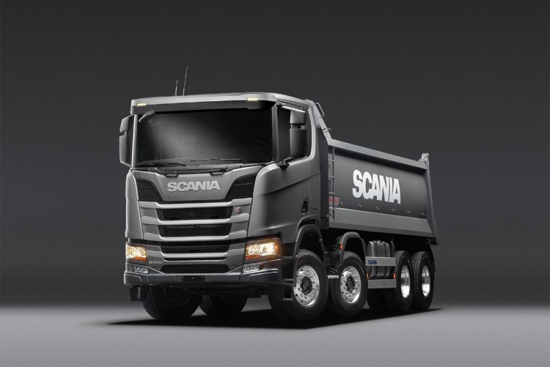 R500 8x4 덤프.(사진=스카니아코리아그룹)