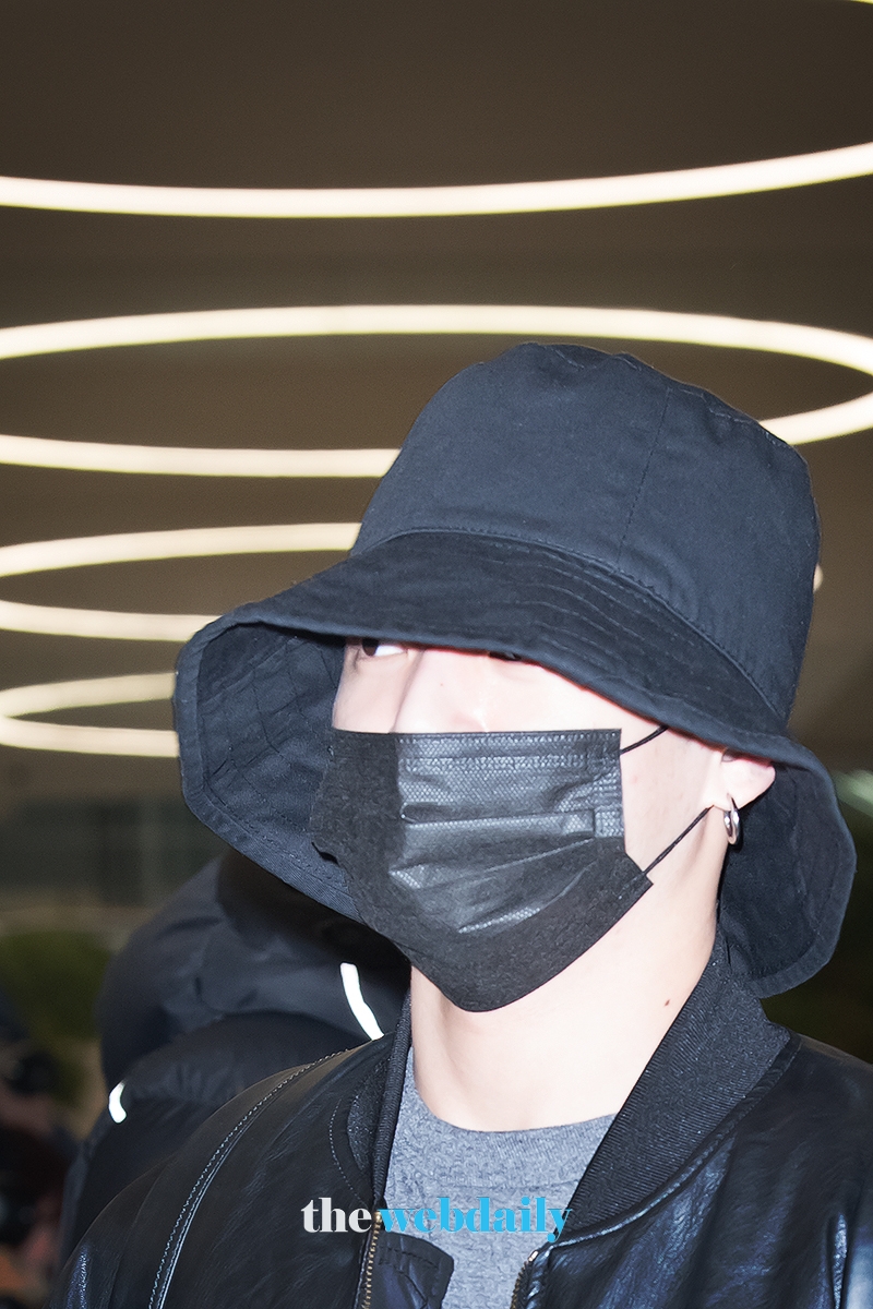 방탄소년단(BTS) 정국, 인천국제공항 입국 현장