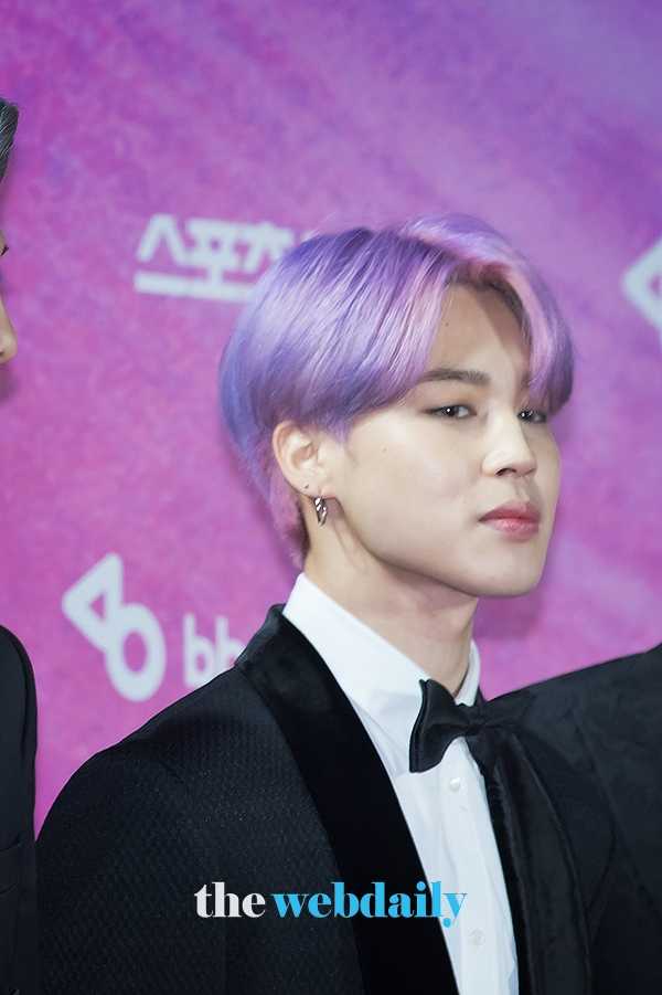 방탄소년단(BTS) 지민, ‘서울가요대상’레드카펫 행사