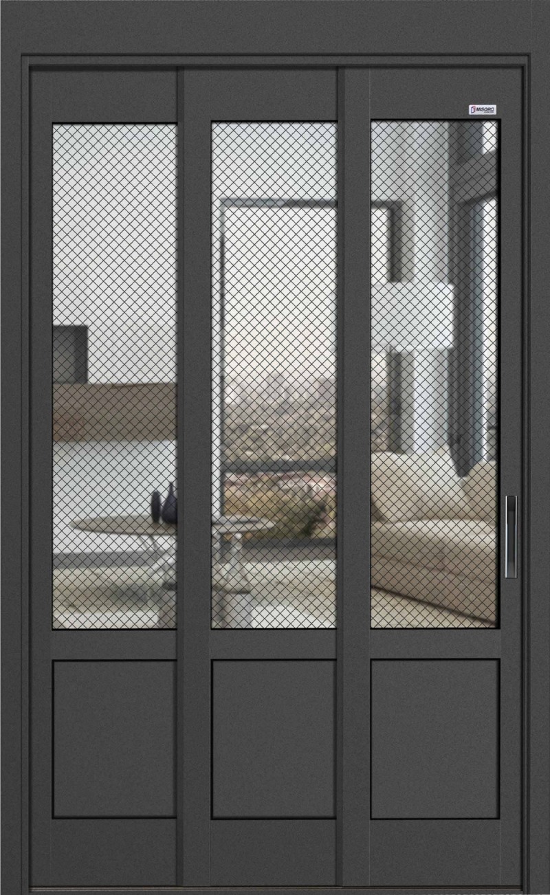 윈체 망입유리 스탠다드 중문.(사진=윈체)