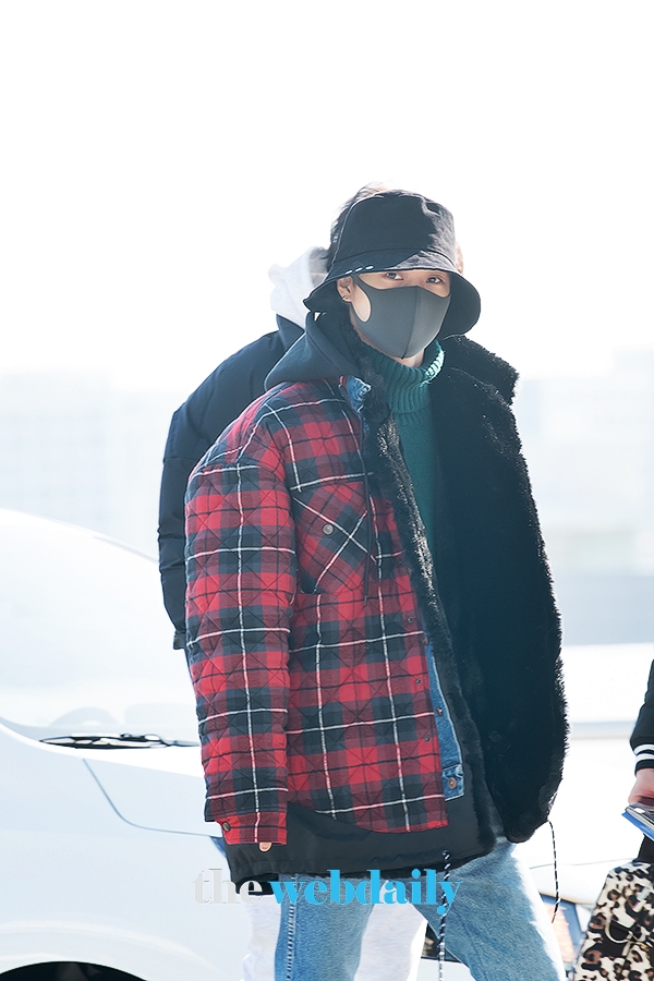 샤이니 태민, 인천국제공항 출국 현장