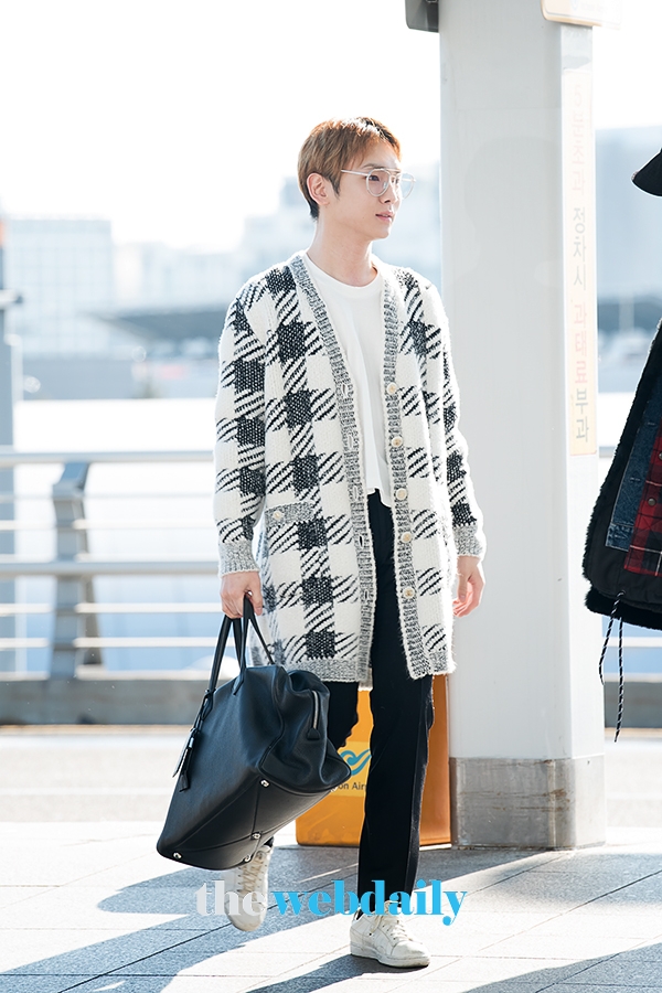 샤이니 키, 인천국제공항 출국 현장