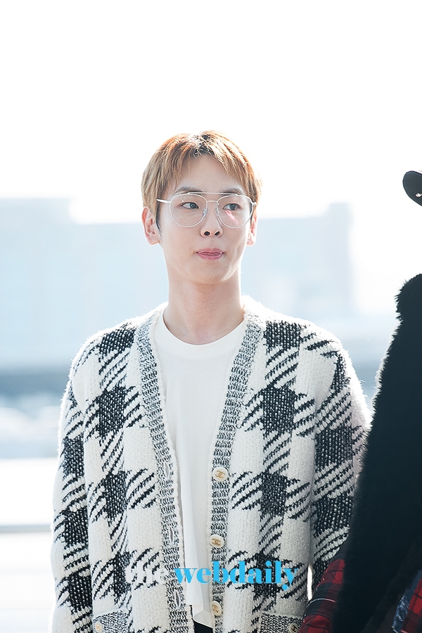 샤이니 키, 인천국제공항 출국 현장