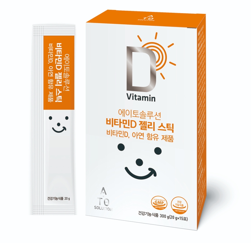 네오팜 ‘에이토솔루션 비타민D 젤리 스틱’ 출시