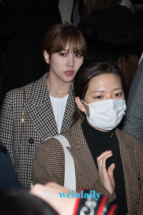 TWICE(트와이스) 미나-정연, 인천국제공항 입국 현장