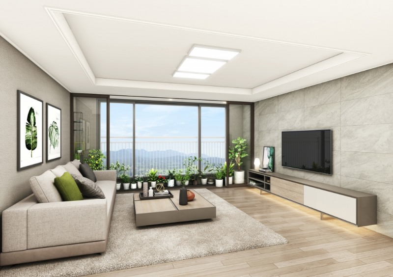 캐슬홈가든.(사진=롯데건설)