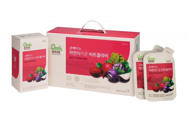 KGC인삼공사, 굿베이스‘자연이키운 비트콜라비’ 출시