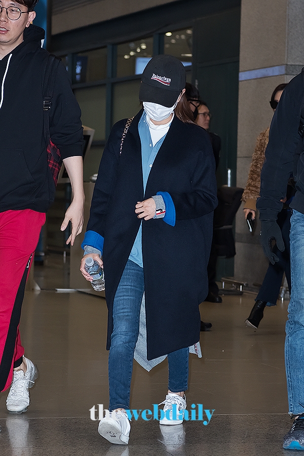 보아, 인천국제공항 입국 현장