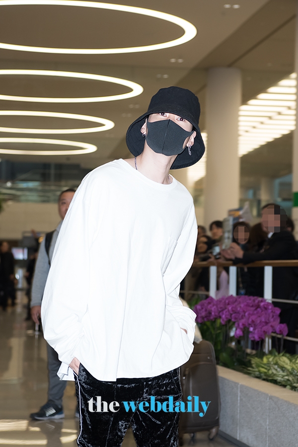 슈퍼주니어 은혁, 인천국제공항 입국 현장